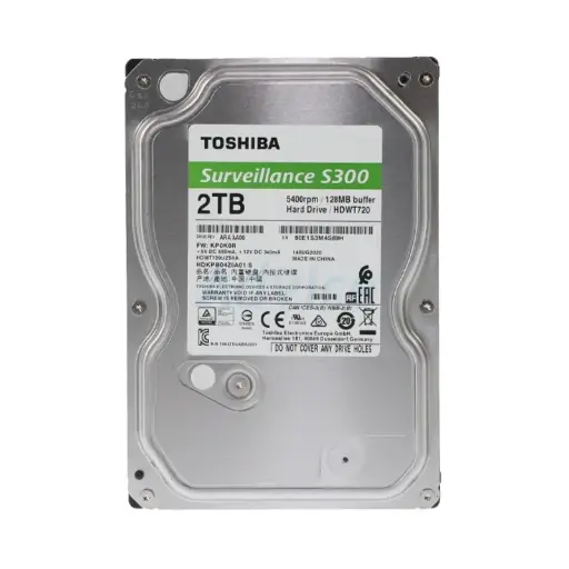 TOSHIBA 2TB HDD For Camera