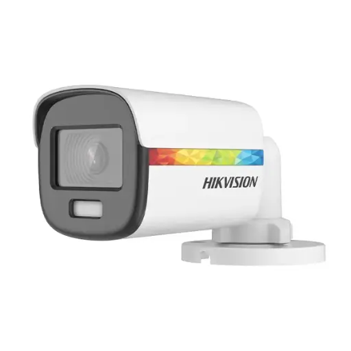2 MP ColorVu DS-2CE10DF8T-FSLN Audio Fixed Mini Bullet Camera